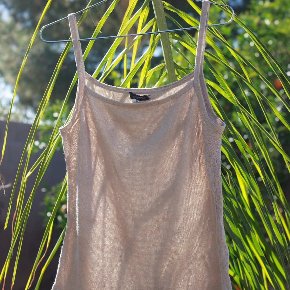 J.Crew Cami in Pewter/Beige/Neutral/Nude-M
